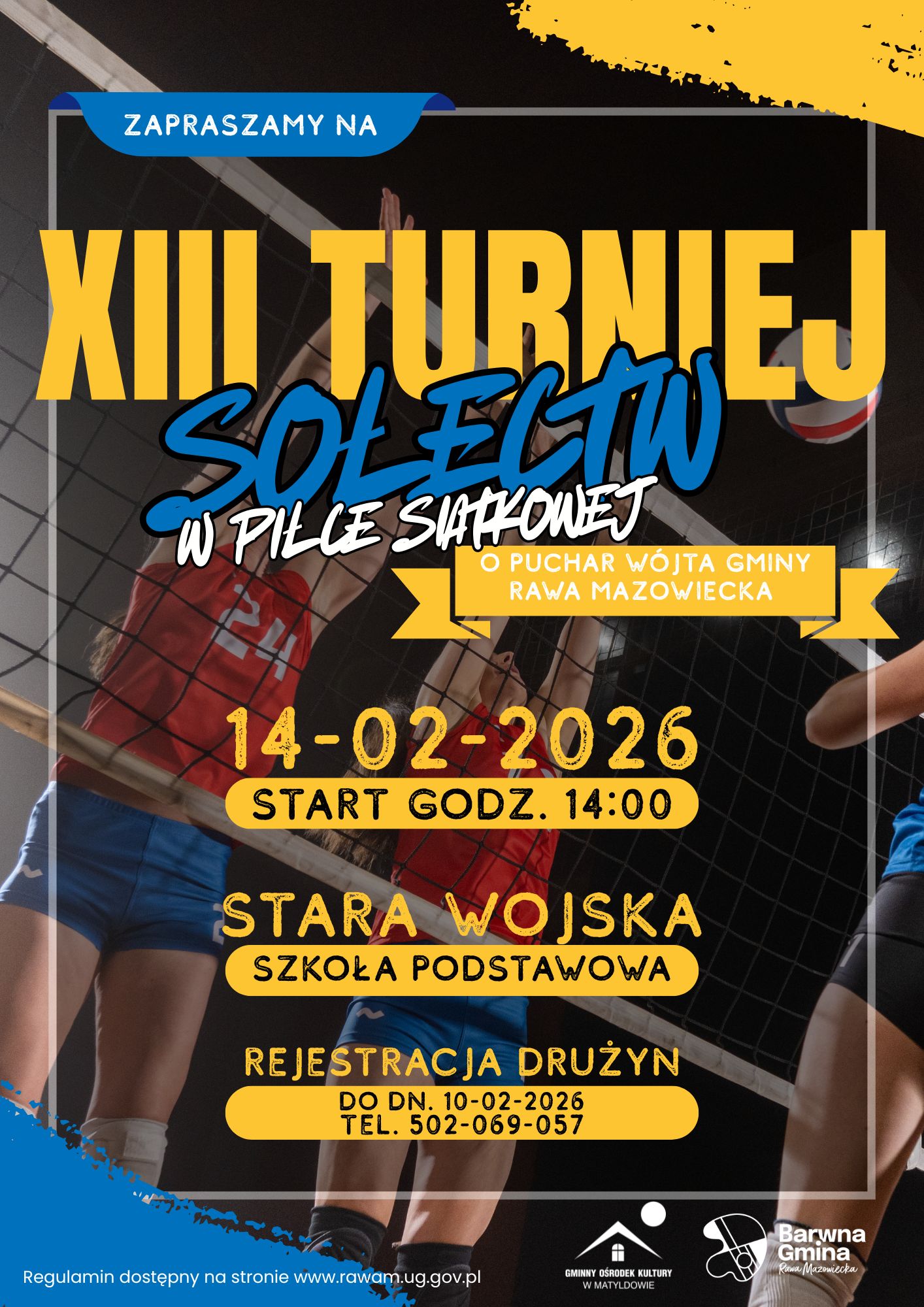 XIII Turniej Sołectw w Piłce Siatkowej